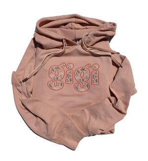 Gigi Flowers Heavyweight Embroidered Hoodie